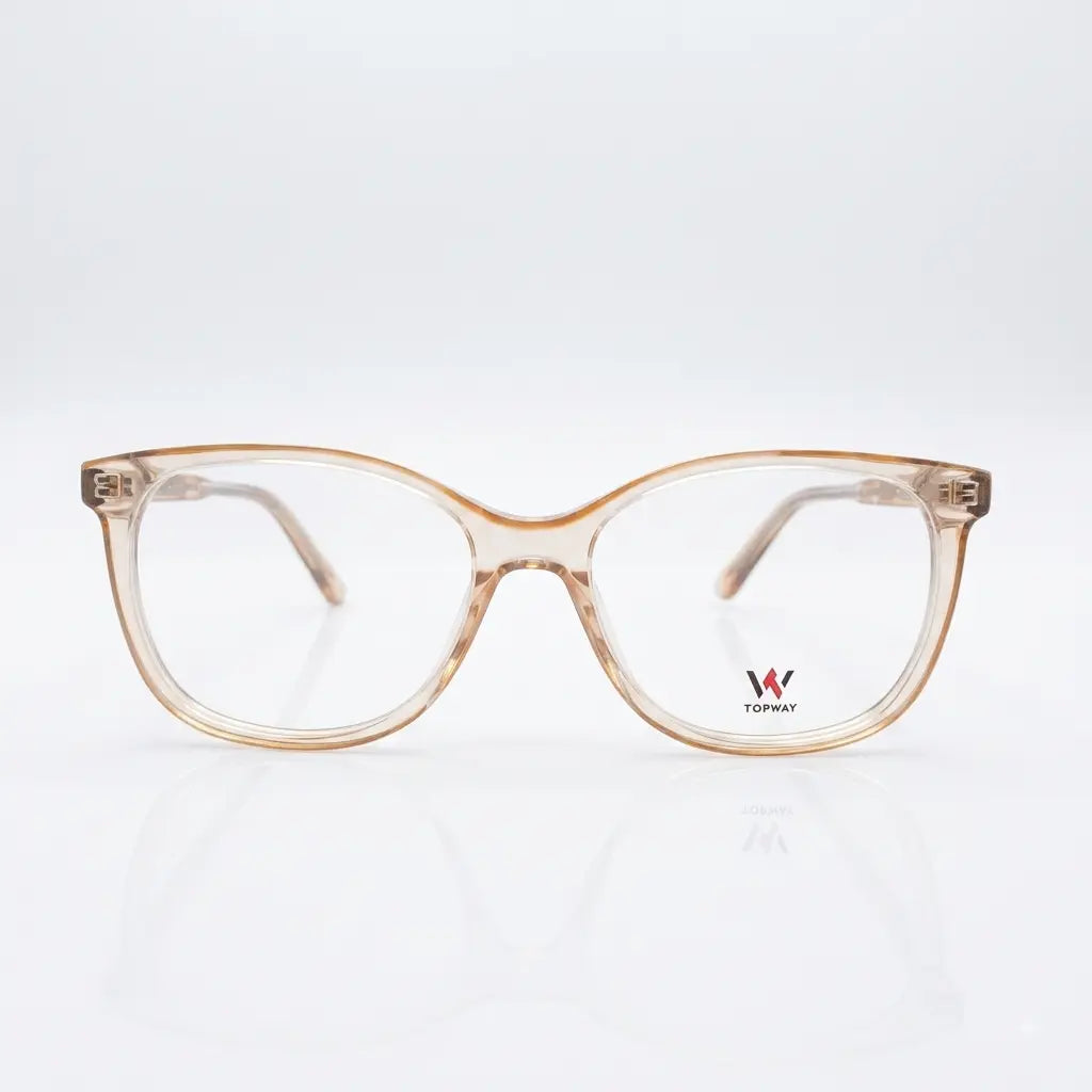 TWA21023 Clear Square Eyeglasses