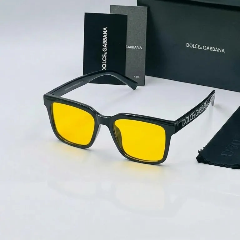 Dolce & Gabbana Logo Temple Colored Lens Sunglasses