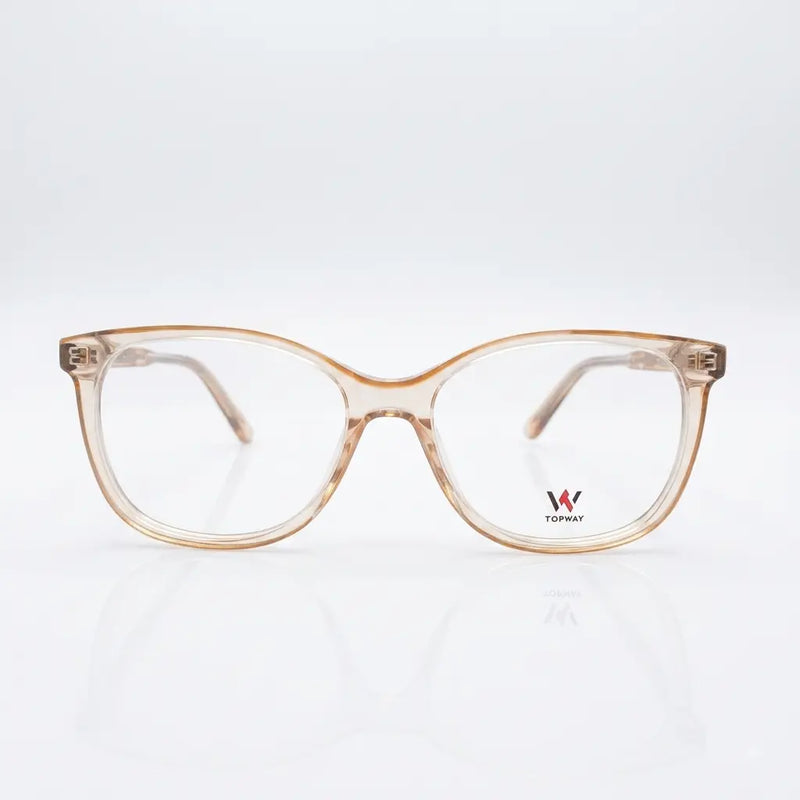 TWA21023 Clear Square Eyeglasses