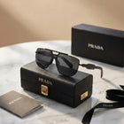 Prada Linea Rossa Double Bridge Aviator Sunglasses Collection