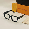 Louis Vuitton Bold Square Sunglasses - Black / Clear Lens