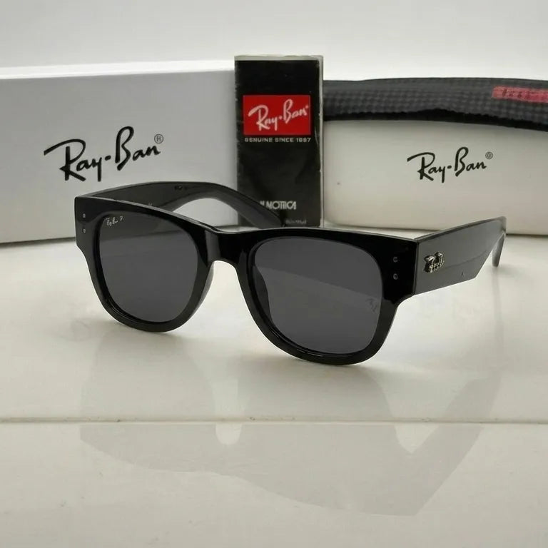 Ray-Ban Bold Wide-Temple Square Eyewear Collection
