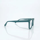 Tom Davis Matte Teal Square Acetate Eyeglasses