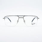 Ray-Ban Semi-Rimless Metal Navigator Eyeglasses