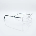 Spexxo Minimalist Rimless Rectangular Eyeglasses