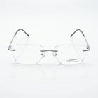 Spexxo Minimalist Rimless Rectangular Eyeglasses
