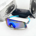 Dark Tint / Solid Blue Lens
