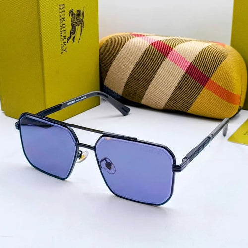 Burbbery Square Metal Sunglasses