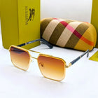 Burbbery Square Metal Sunglasses