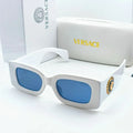 White Frame – Blue Lens