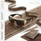Bottega Veneta Bold Visor Shield Sunglasses