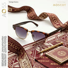 Moscot Vintage Clubmaster Browline Sunglasses