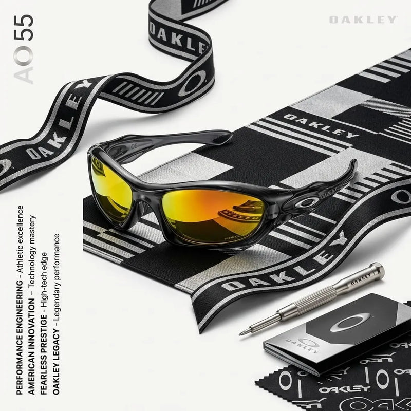 Oakley Valve Sport Wrap Sunglasses