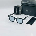 Dolce & Gabbana Logo Temple Square Sunglasses