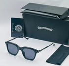 Chrome Hearts Gothic Cross Square Sunglasses