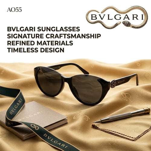BVLGARI Serpenti Elegance Oversized Sunglasses