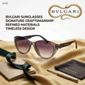 Black Frame with Gradient Violet Lens