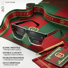 Gucci Double G Legacy Square Sunglasses