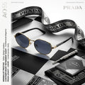 Gold & Black Frame with Dark Grey Lens