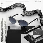 Prada Minimalist Prestige Round Sunglasses