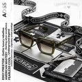 Olive Green Frame with Brown Gradient Lens