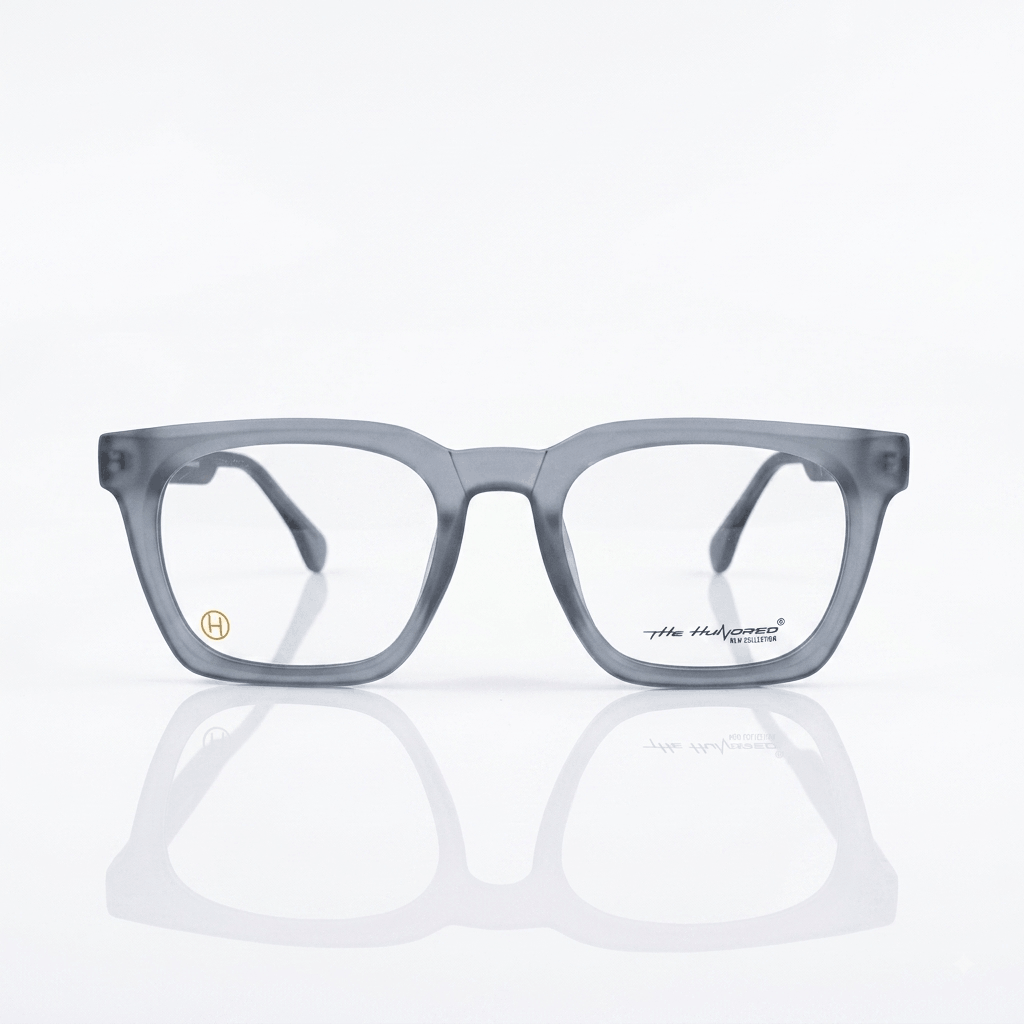 The Hunored TH14406 Matte Square Eyeglasses
